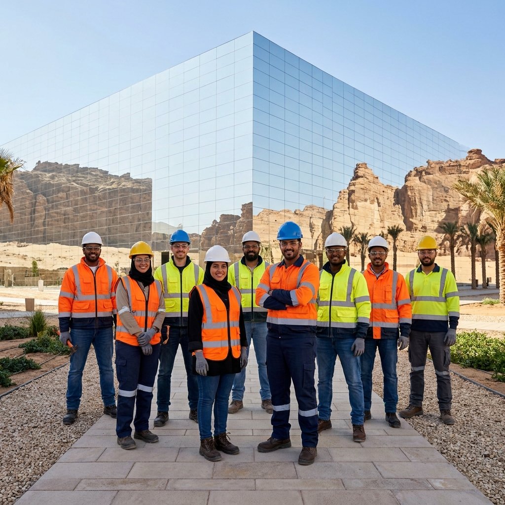 Laborers posing in front of 20260925022819